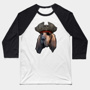 Bloodhound Pirate Baseball T-Shirt